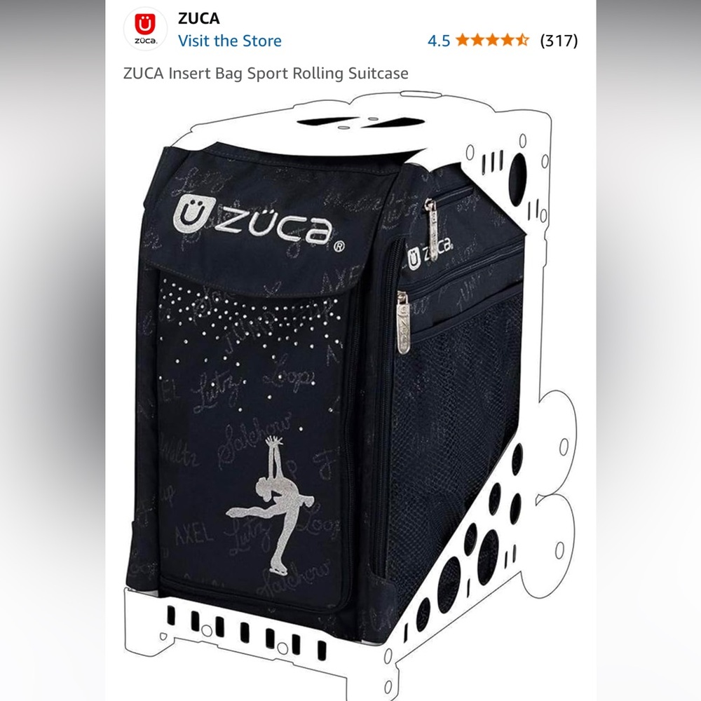 ZUCA insert for ice-skating roller bag *INSERT ONLY*